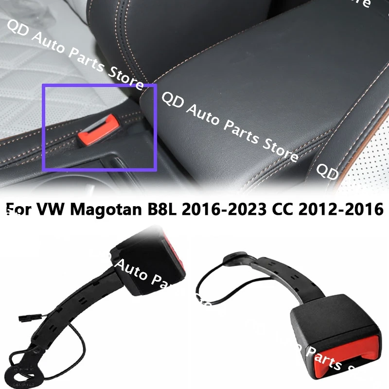 OEM:3GD857756 For VW Magotan B8L 2016-2023 CC 2012-2016 Car Seat Belt Lock Fixing Lock Catch 1PC Seat Belt Plug Seat Belt Buckle