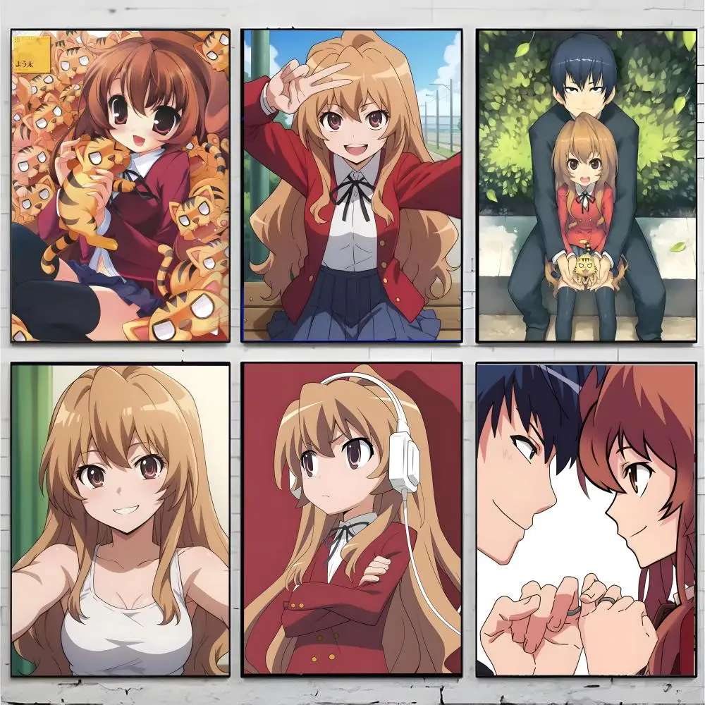 romance anime print T-Toradora Poster Superior Home Space Pub Indoor Decorative Art & Home Decor