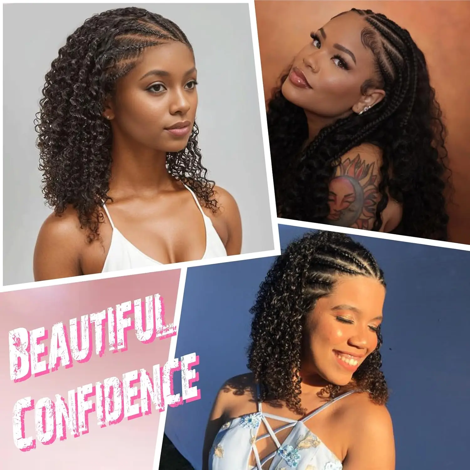 قصيرة بوب جديلة الباروكات شعر الإنسان الأفرو غريب مجعد 13x4 الدانتيل الجبهة الباروكات للنساء الطبيعي الأسود 180% الكثافة البرازيلي شعر ريمي #6