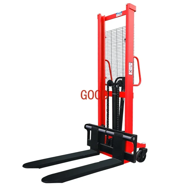 

1 Ton 2ton Manual Forklift 500kg 3 Ton Hydraulic Pallet Lifter Hand Forklift Truck Manual Stacker for Sale