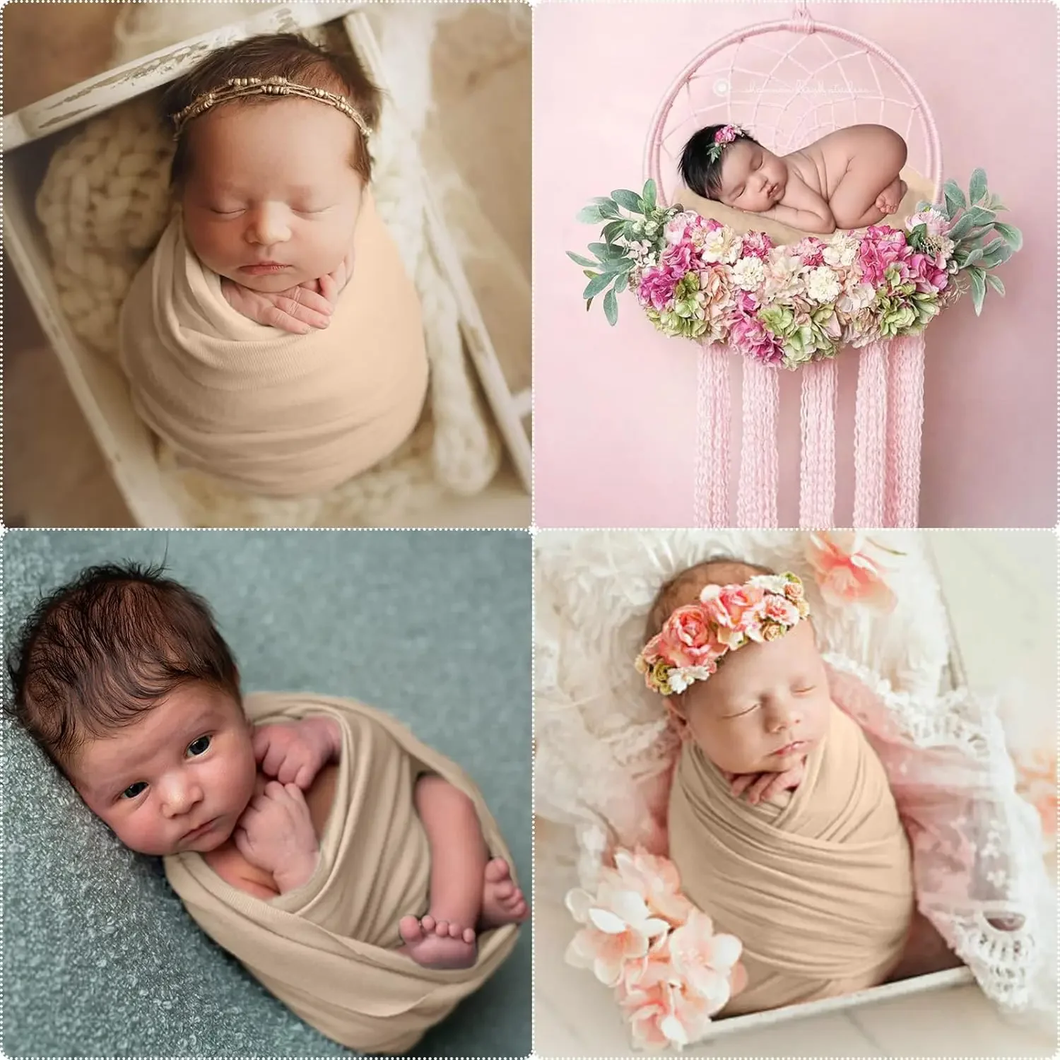 Newborn Baby Photography Butterfly Pillow Baby Photoshoot Props Outfits for Boy Girl Princess Baby Posing Cushion Bed Filler