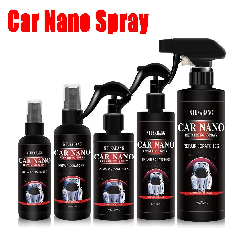100ml/50ml Car Scratch Removal Spray Repair Nano Spray Scratches Repairing Car Ceramic Coating Glass Polishing Paste Liquid