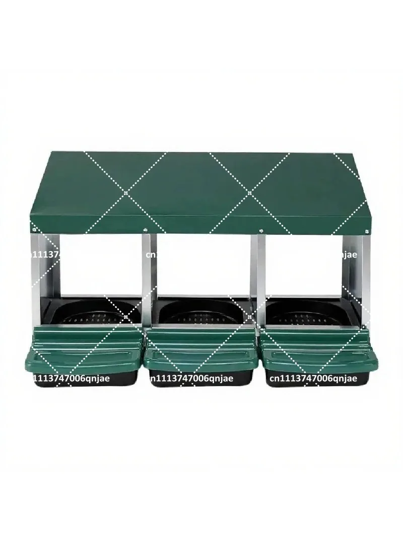 Chicken Nesting Box for Laying Eggs, Wall Mounted or Floor Use for Ducks Chickens Poultry in Backyards Farms