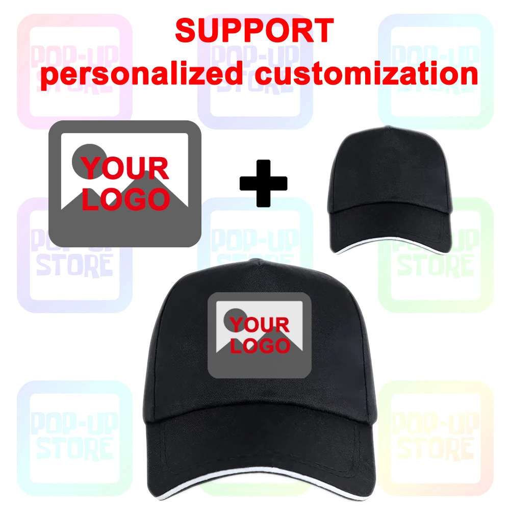 Custom Baseball Cap Truck Driver Caps DIY Team Hats Free Printing Logos