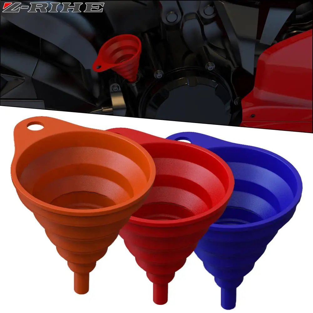 

Мотоцикл для KAWASAKI KLE500 KLE650 VERSYS1000 VERSYS650 VERSYS300X VERSYS, замена моторного масла, бензина, складная портативная воронка