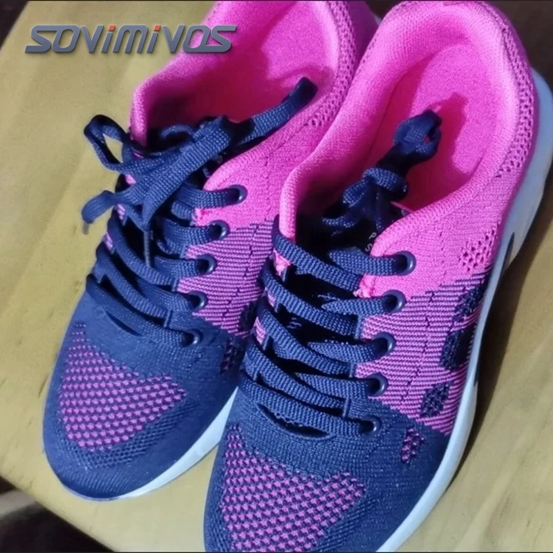 

Женские кроссовки для спорта и тенниса, с амортизацией, на шнуровке, дышащие, для отдыха и активного отдыха на улице