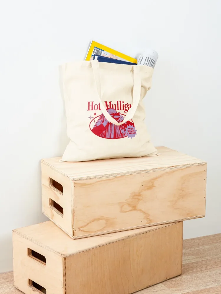 Hot Mulligan's new album, Why Would I Watch Tote Bag Customizable tote bag tote bag university Handbags cute pouch