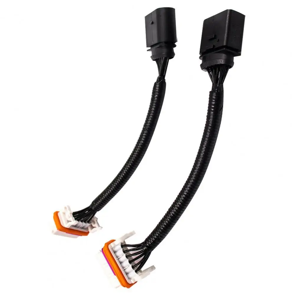 

2Pcs Quality Good Toughness Wear Resistant Headlight Harness Set Impact Resistant Headlight Adapter Harness