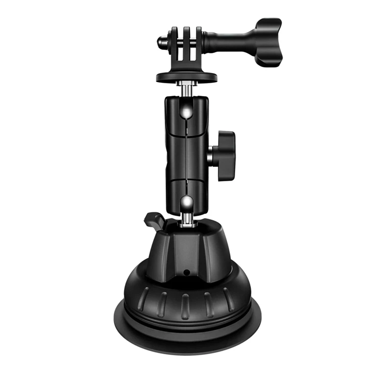 Soporte de ventosa de adsorción al vacío para coche, Base de soporte estable para Gopro Pocket 3 Insta360, soporte de cabeza de bola para Cámara de Acción