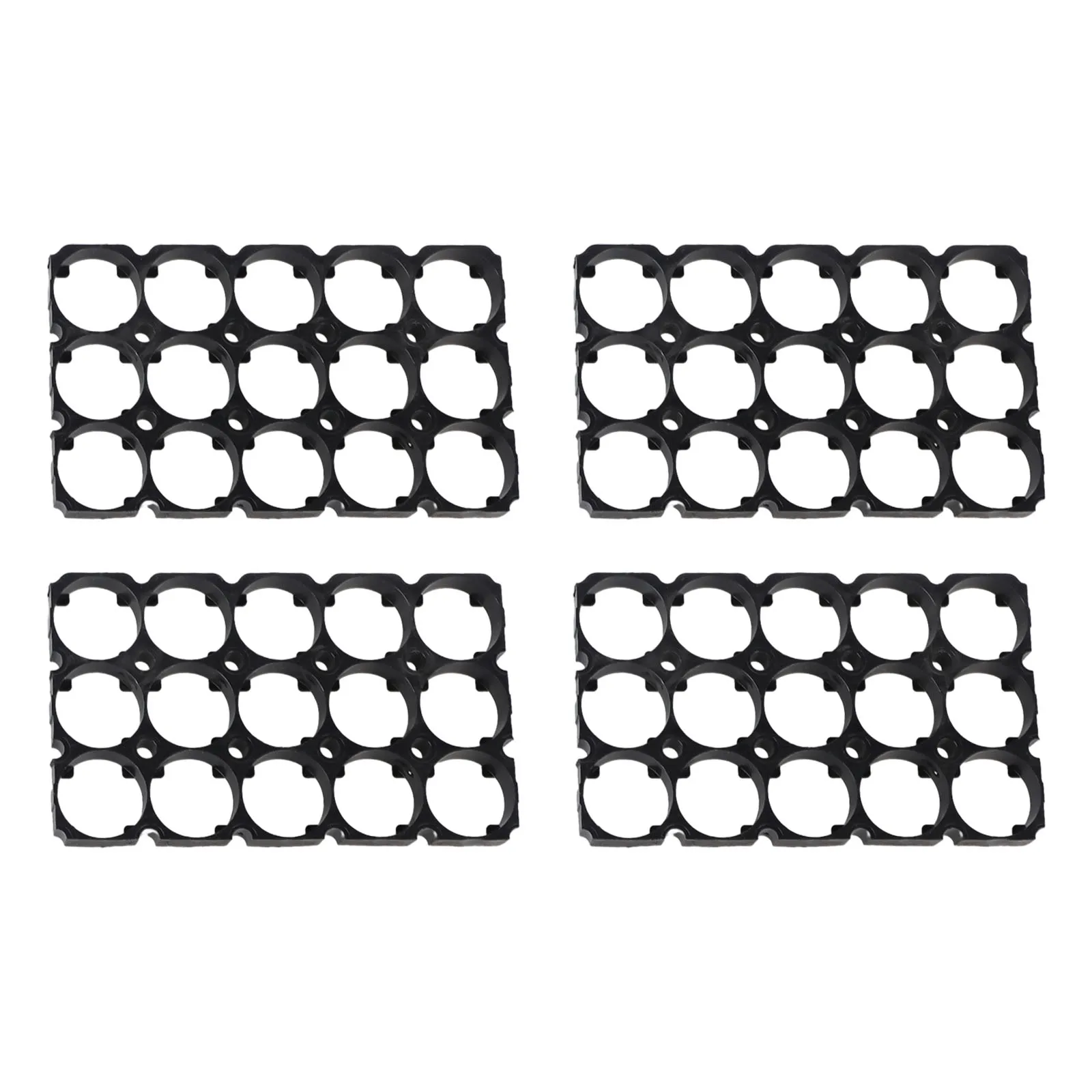 Power Tools Parts Power Tool Batteries Brackets Battery Holder 21.75mm ABS PC DIY Stand Fixing Plastic Frame 4 Set