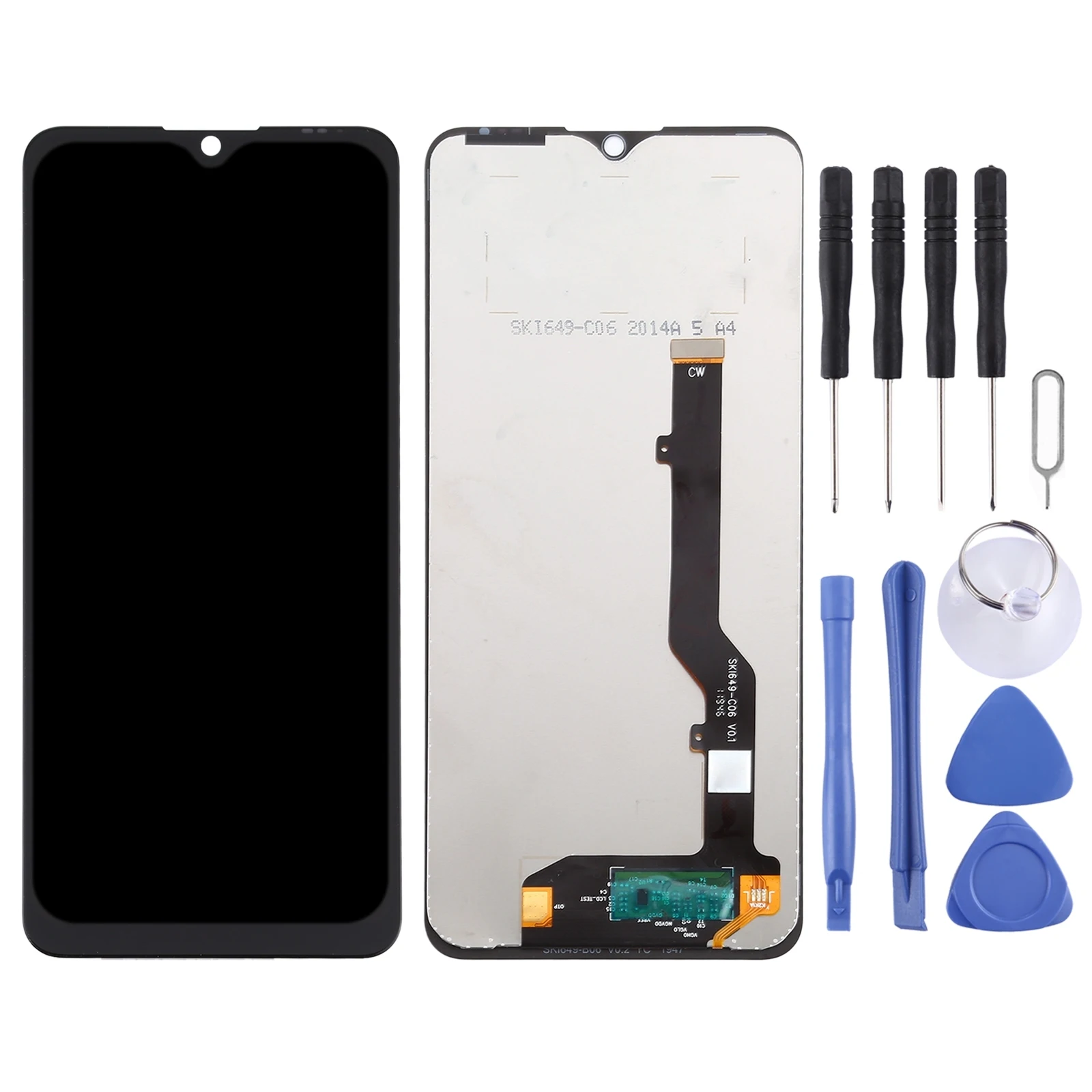 Pantalla LCD OEM para ZTE Blade V Smart 2050 V2050, montaje completo de digitalizador, pieza de repuesto para reparación de teléfono