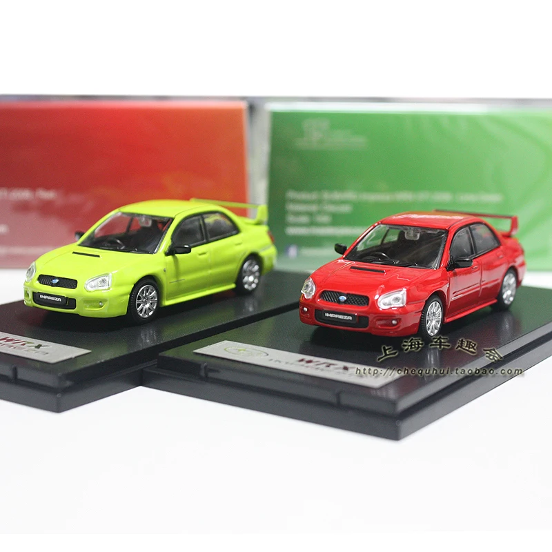 Model samochodu Subaru IMPREZA WRX z odlewu stopu w skali 1:64, kolekcjonerski, zabawka, prezent, pamiątka, ozdoba do ekspozycji