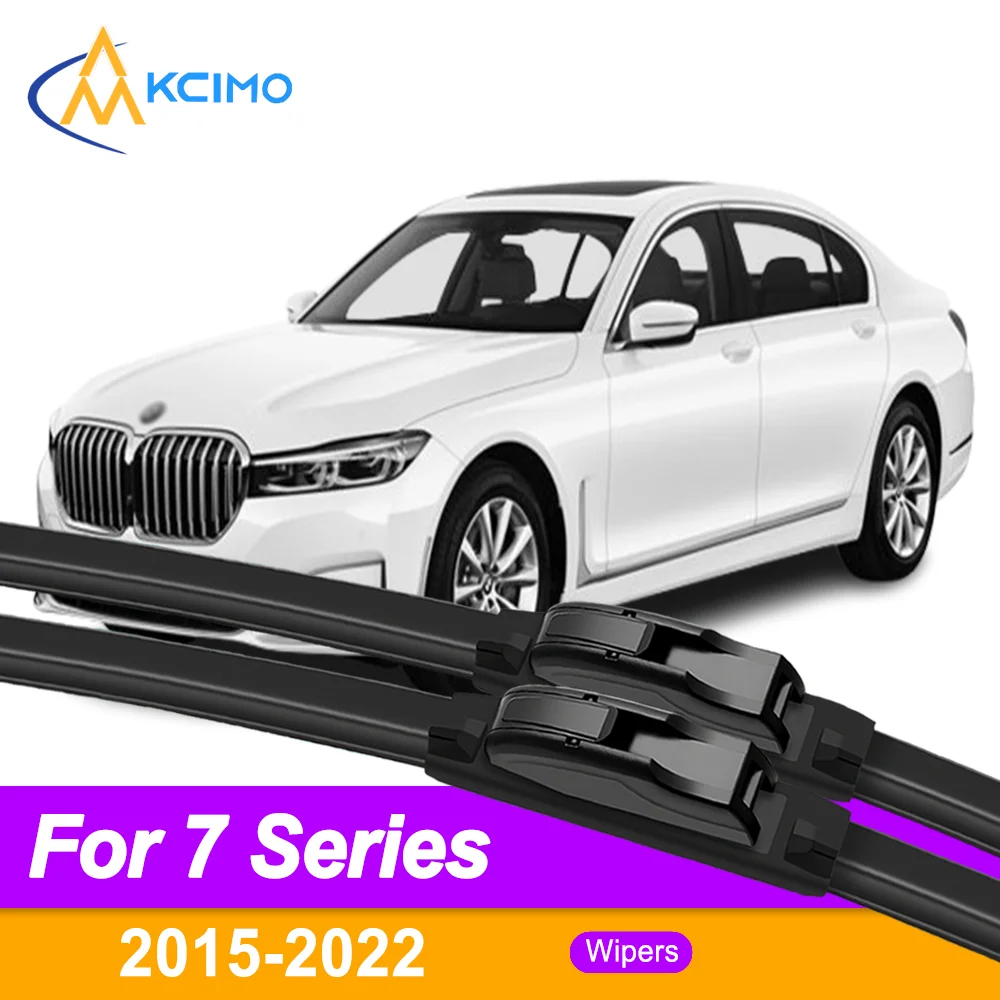 

For BMW 7 Series/Alpina B7 Front Wiper Blades 2015-2022 2016 2017 2018 2019 2020 2021 Windscreen Windshield Window Accessories