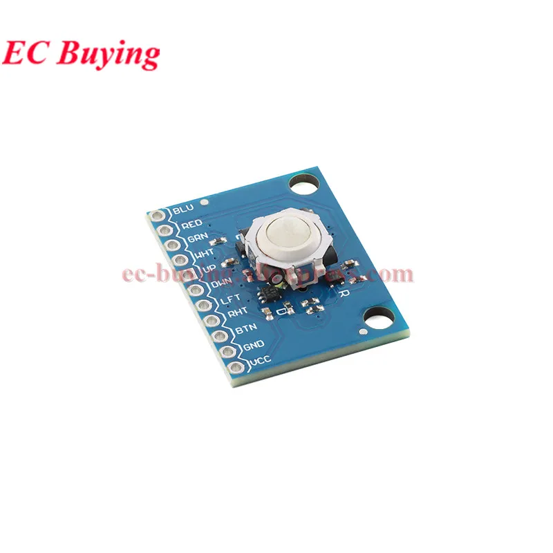 1Pc-10Pcs Trackball Sensor Module Hall Effect Sensor 360-degree 360° Rotating Trackball Module PCB Board