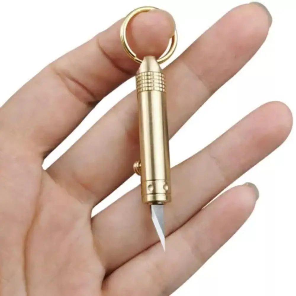 มีดยูทิลิตี้ขนาดเล็กแบบถอดได้จี้ของขวัญการอยู่รอดเครื่องตัดกระดาษกล่องที่เปิดซองจดหมายเครื่องเขียนเอ็กซ์เพรสมีดอุปกรณ์สำนักงาน