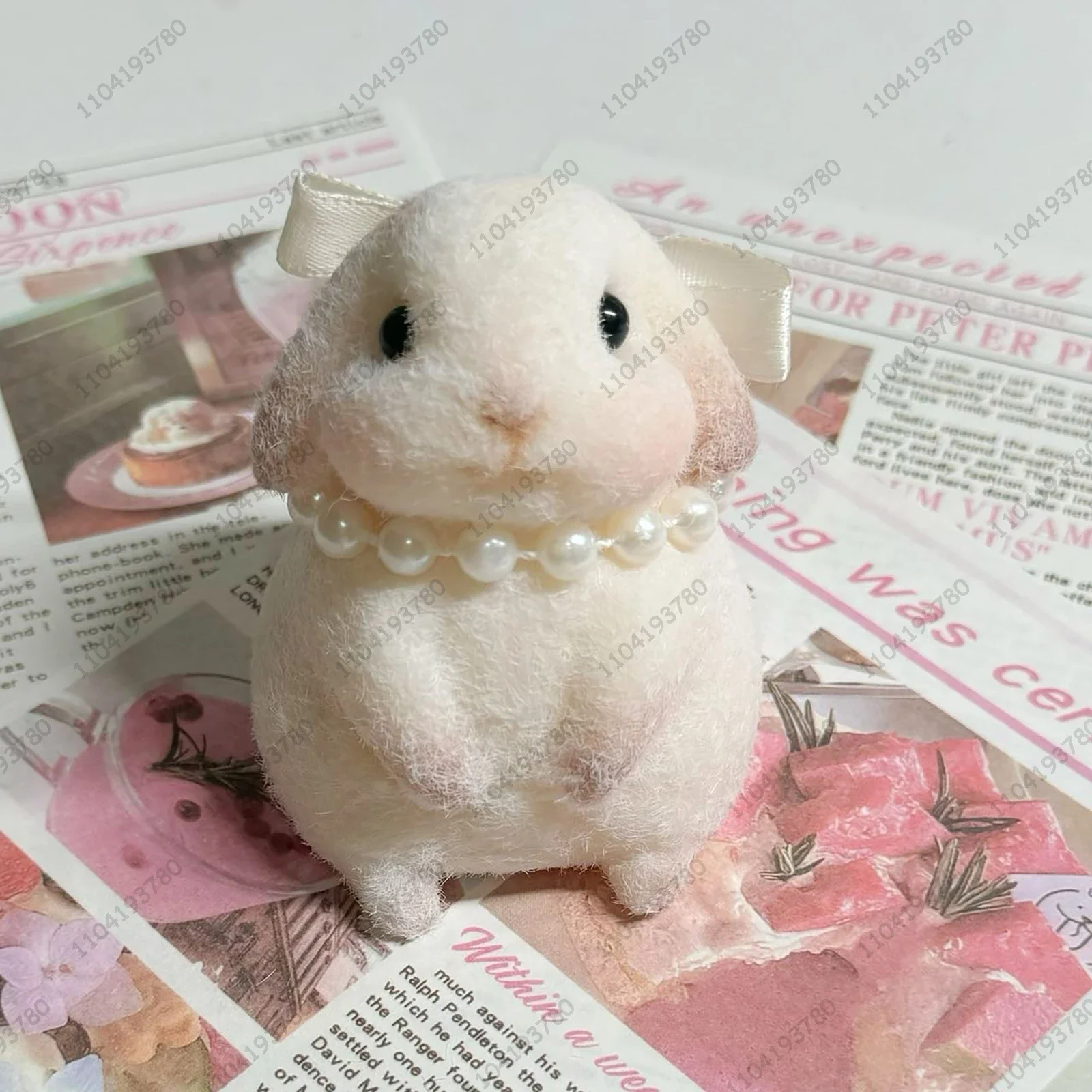 Rabbit Bunny Taba Squishy Cute Fuzzy Lop Rabbit Bunny Mochi Toy Silicone Squeeze Toy Hand Relax Stress Release Toy Gift