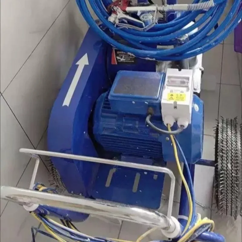 Pistola a spruzzo elettrica airless ad alta pressione professionale di grandi dimensioni Pistola a spruzzo per rivestimento di vernice in lattice in polvere di mastice multifunzionale