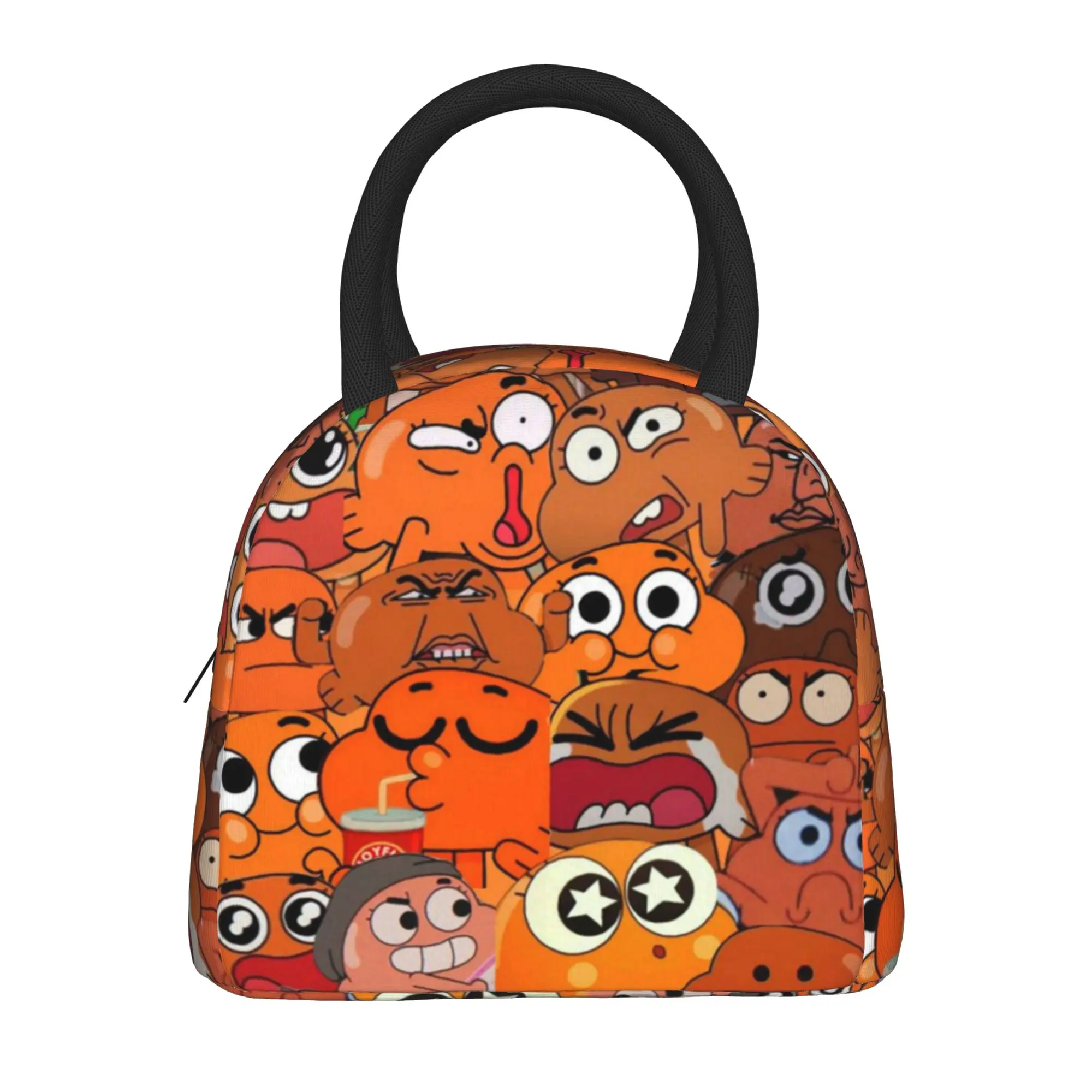 Insulated Lunch Bag The Amazing World of Gumballs Product  Lunch Food Box New Cooler Thermal Bento Box For Office