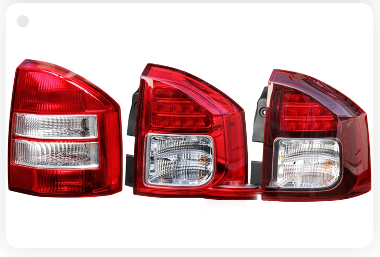 1pcs car bumper tail light for Jeep compass taillight Taillamp 2007~2015y car accessories for Jeep compass fog lamp