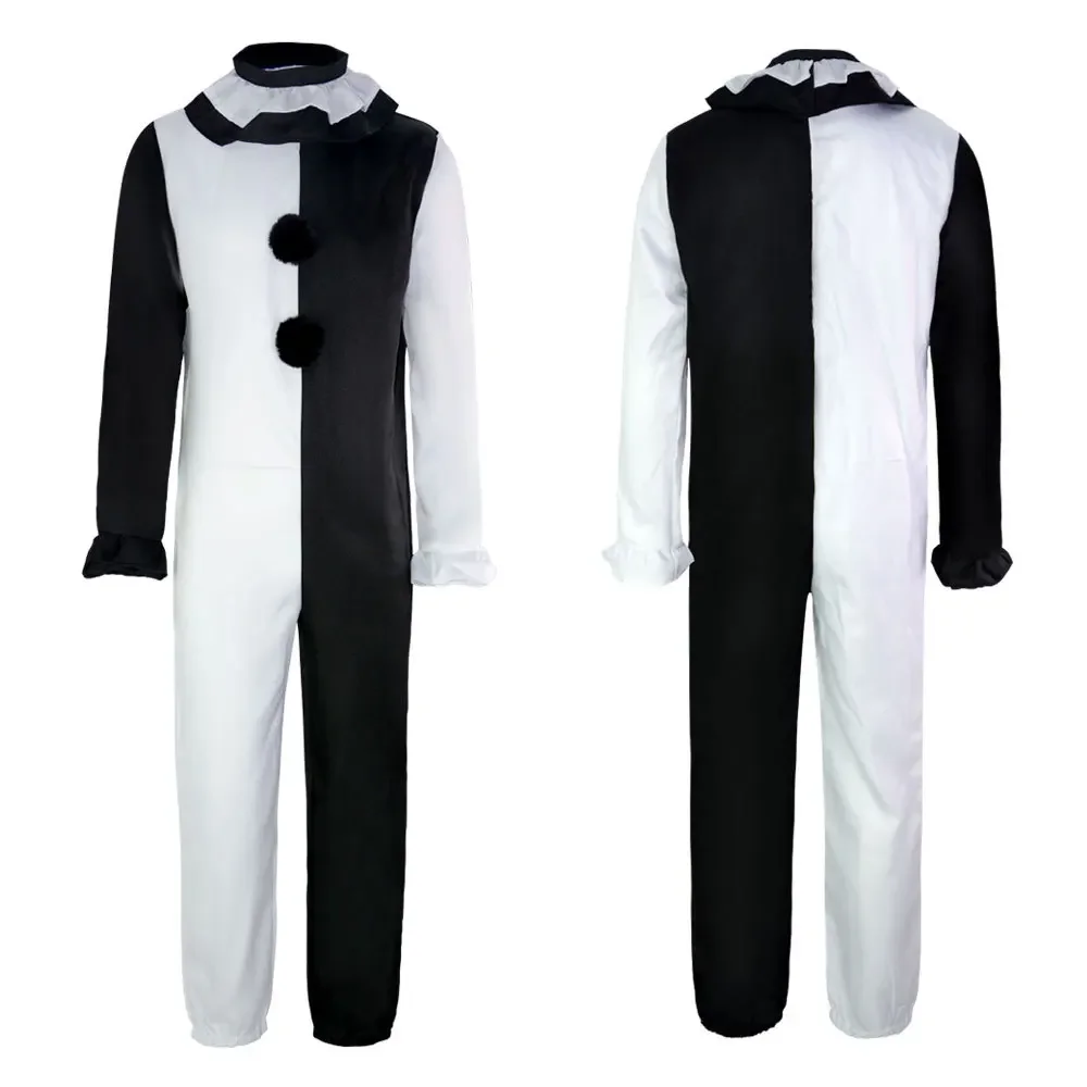 New 2025 Art The Clown Cosplay Movie Terrifier 2 Art The Clown Cosplay Costume Jumpsuit Halloween Costumes for Men Women