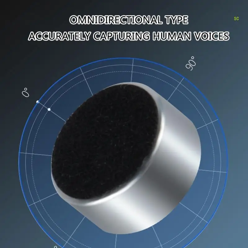 Mic Điện Dung Độ Nhạy Cao Lõi Electret Micro Điện Dung Với Tần Số Rộng Đáp Ứng Cho Âm Thanh Phong Phú Dropshipping