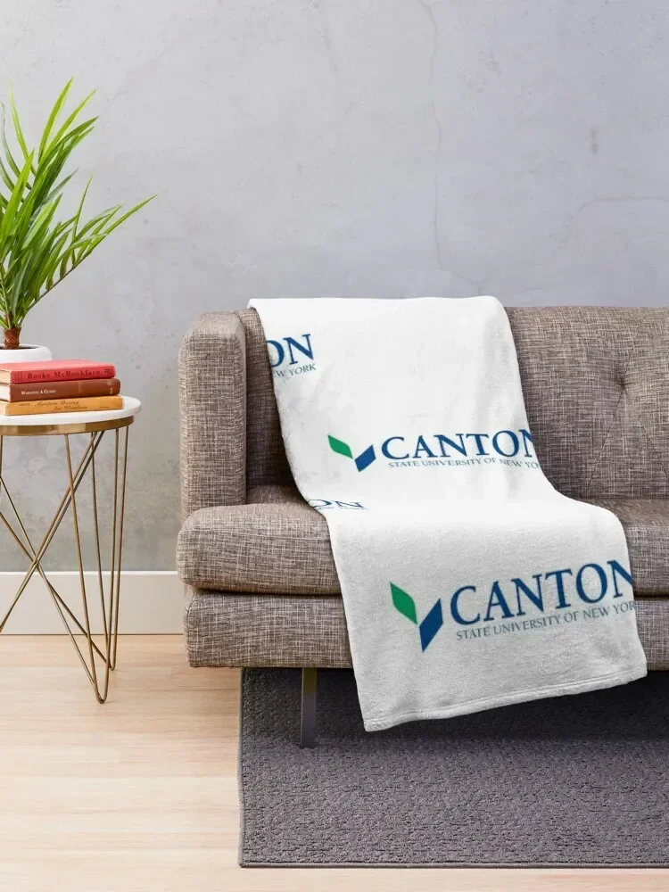 SUNY Canton Throw Blanket Weighted christmas gifts Blankets