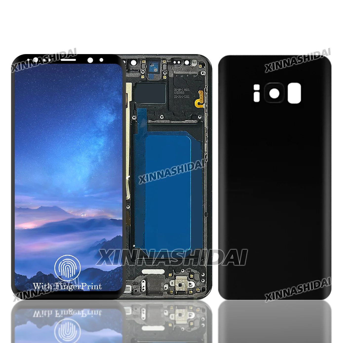 AAA Quality OLED LCD S8 plus For Samsung Galaxy S8 Plus SM-G955FD LCD Display Touch Screen Digitizer With Frame Assembly Display