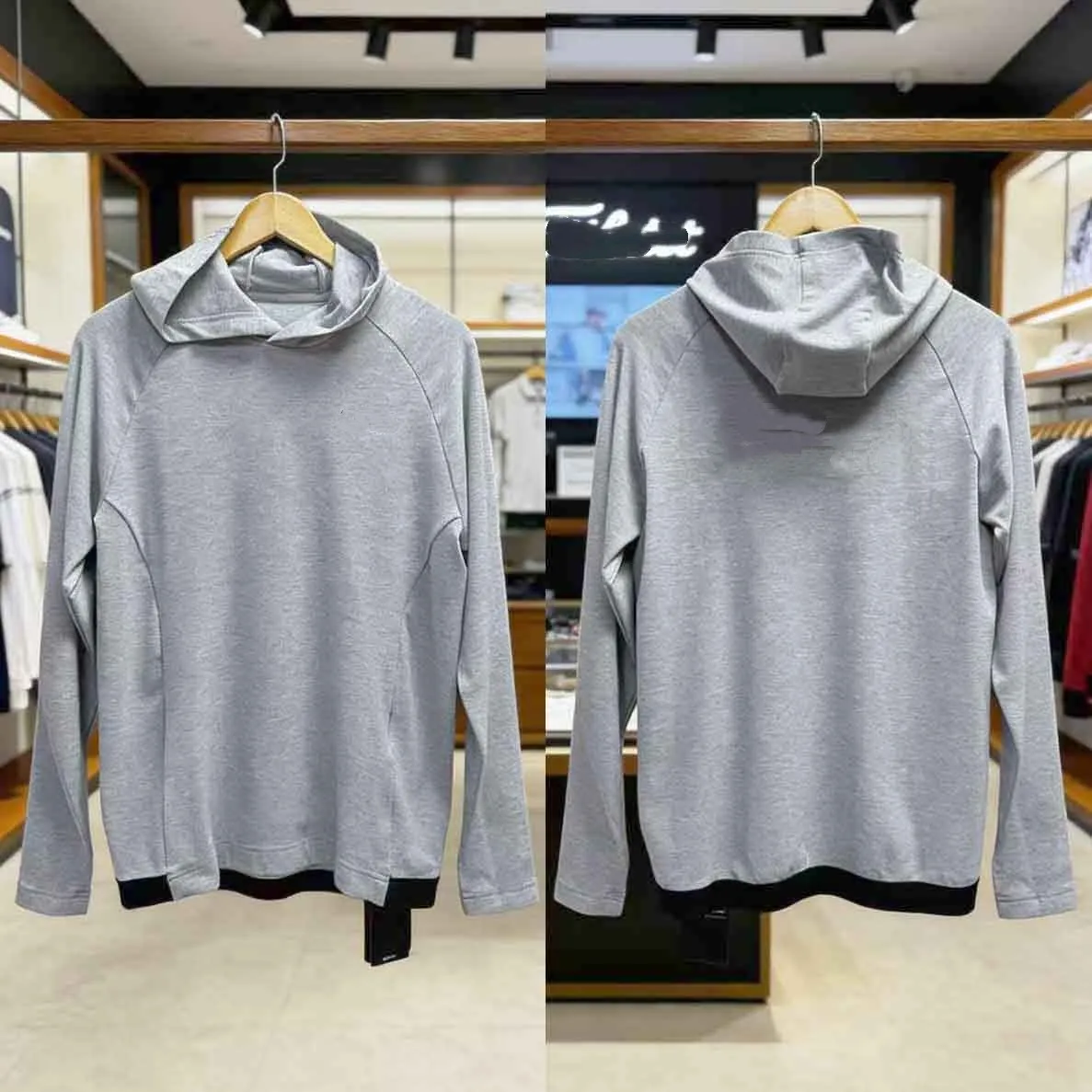 

Новая мужская толстовка с капюшоном для гольфа 2026 года: универсальный повседневный топ с длинными рукавами для весны и осени