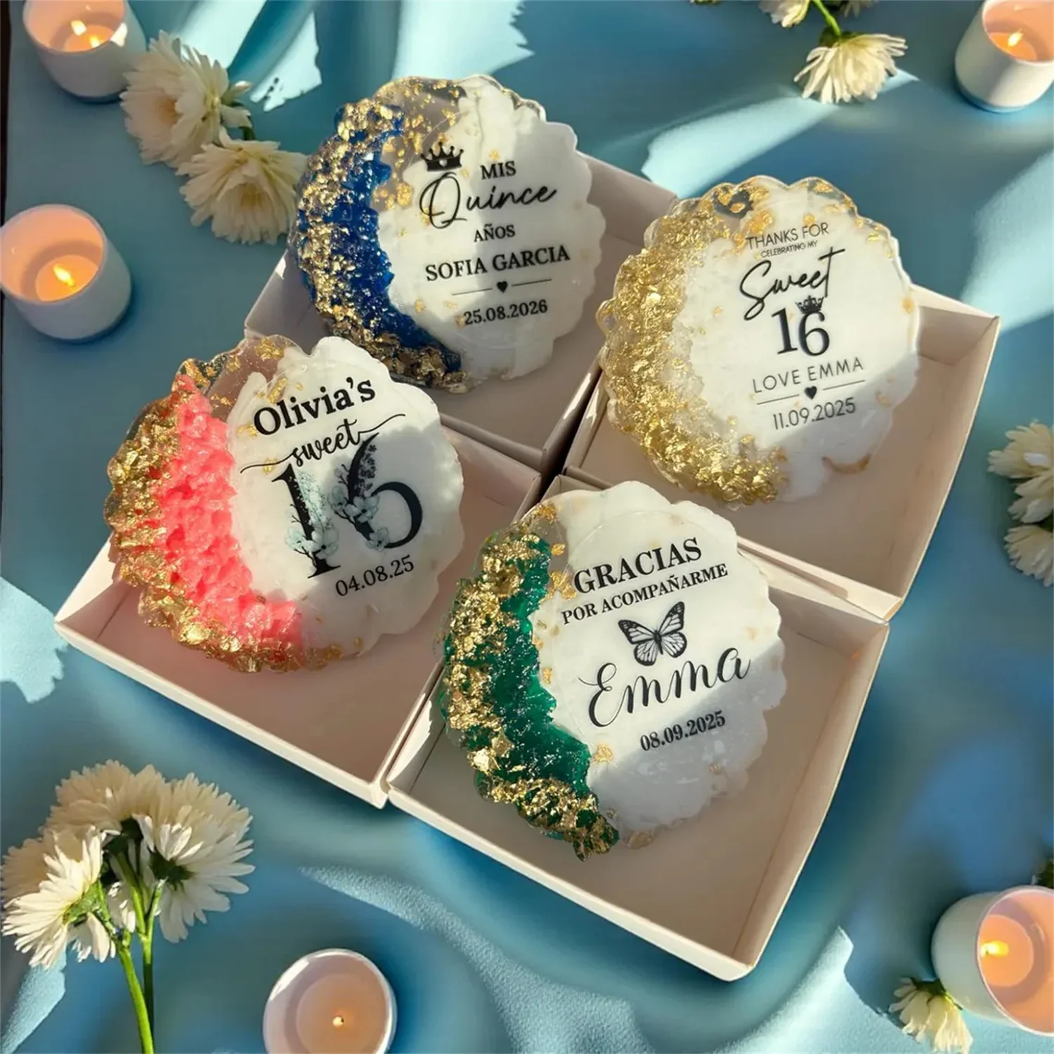 Engagement Party Favors, Nikkah Favor Henna Party Gift, Baby Shower, Wedding favor, Ramadan favor, Baptism favor