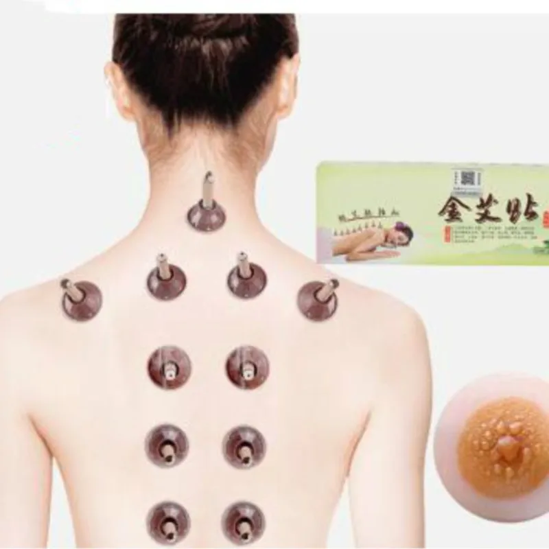 TCM Moxa Akupunktur Kerze Stick Moxibustion Tube Meridiane Wermut Mikromauch Körpermassage entspannendes Pflaster Gesundheit und Schönheit