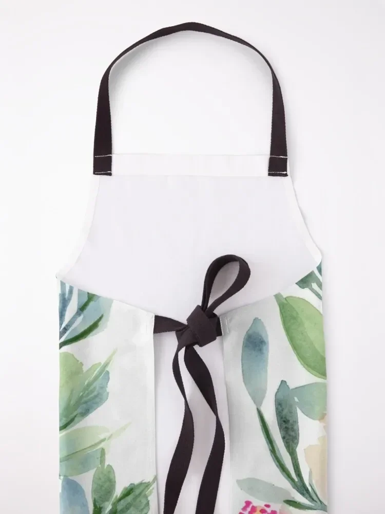 Peony bunch! Apron Kitchen Kawaii Accessories Beauty man chef uniform Apron