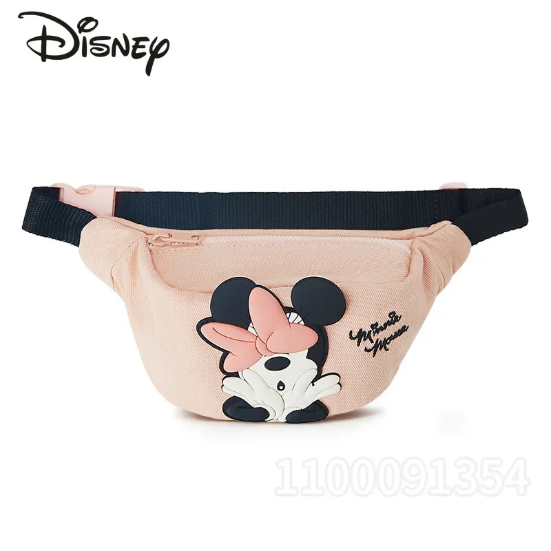 

Disney Minnie New Girls' Waist Bag Cartoon Cute Girls' Chest Bag High Quality Luxury Brand 3D Fashion Girls' Crossbody Bag