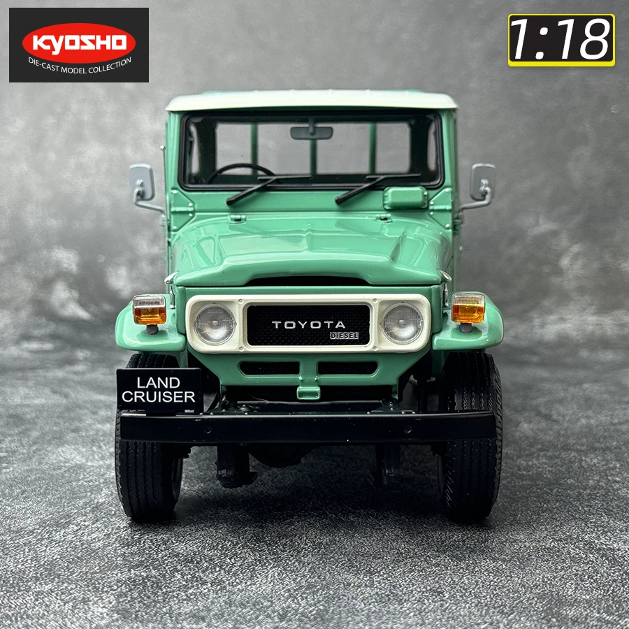 KYOSHO 1:18 scale Toyota Land Cruiser LC40 pickup Land Cruiser off-road vehicle car model Static display holiday gift collection