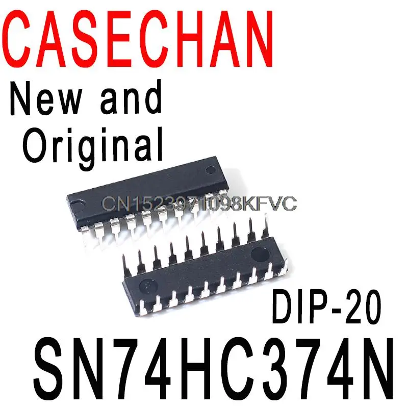 5PCS New and Original 74HC374 74HC374N DIP-20 Tigger In Stock IC  SN74HC374N