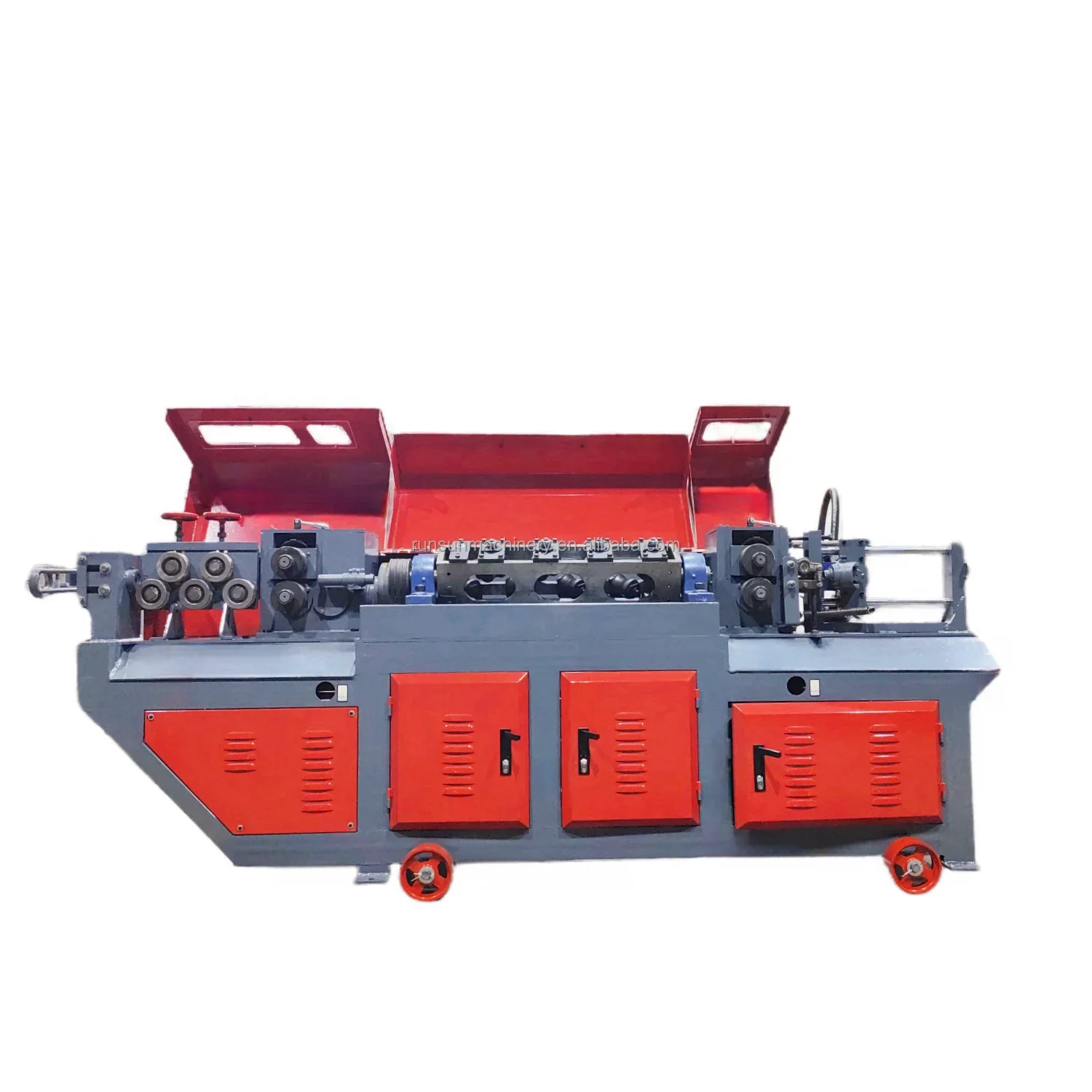 Steel Bar Rebar Straightening and Cutting Machine Maquina de enderey corte de barras de acero