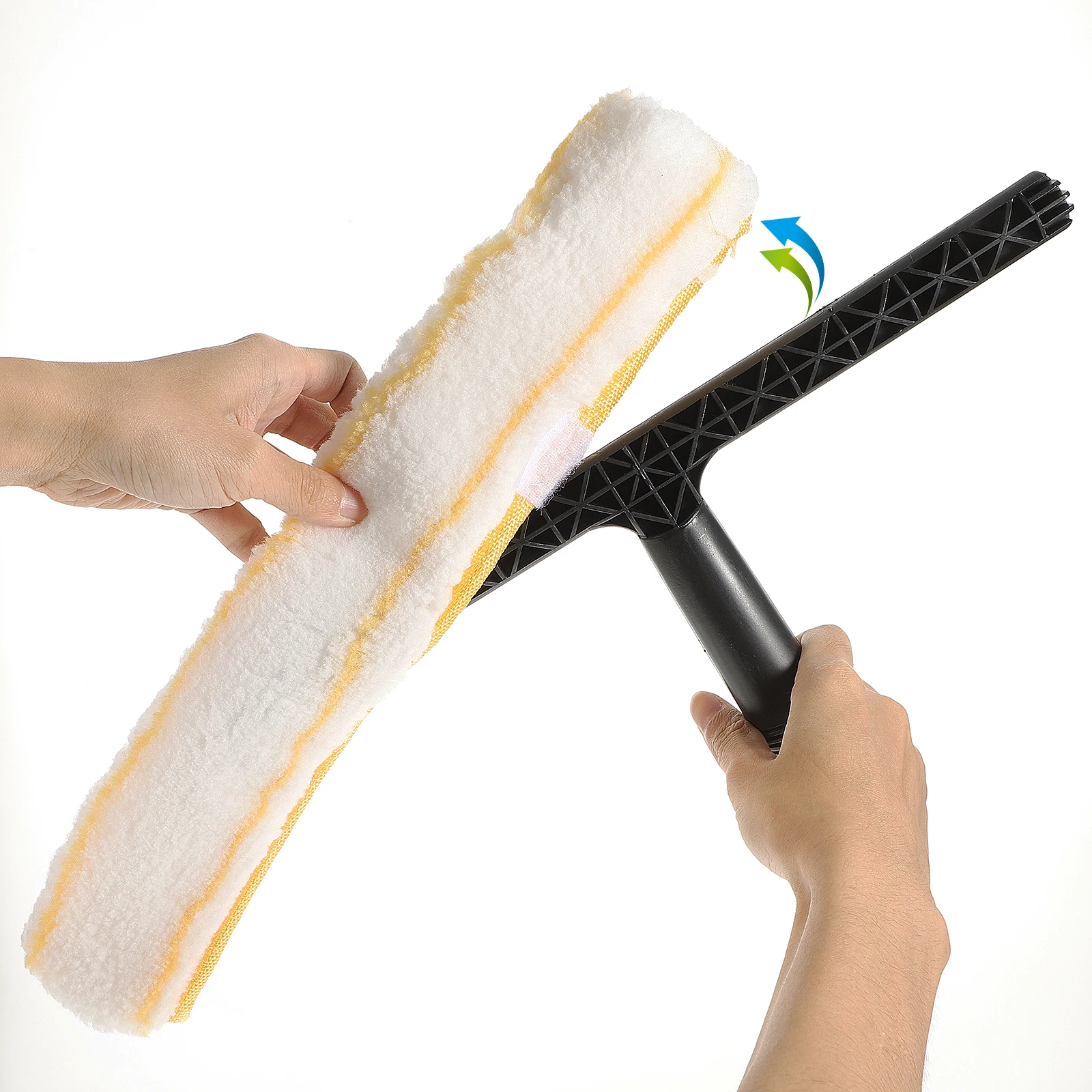 

2 Sets Cleaner Durable Window Cleaning Squeegee Car Flat Surface Fogged Mirror Bathroom Window Cleaning Squeegee Tool Home Goods