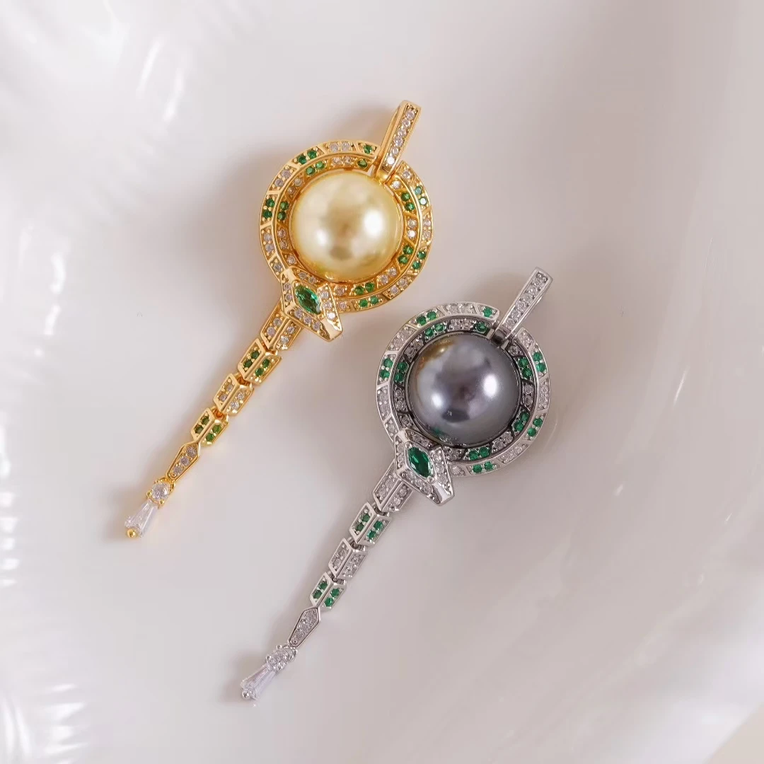 

Wholesale 925 Sterling Silver Pendant Mounts Base Findings Settings Mountings Jewelry Fittings for 12-13mm Pearls 3pcs/lot