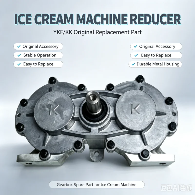 For Ice Cream Machine Accessories YKF/KK Ice Cream Machine Original Reducer Accessories