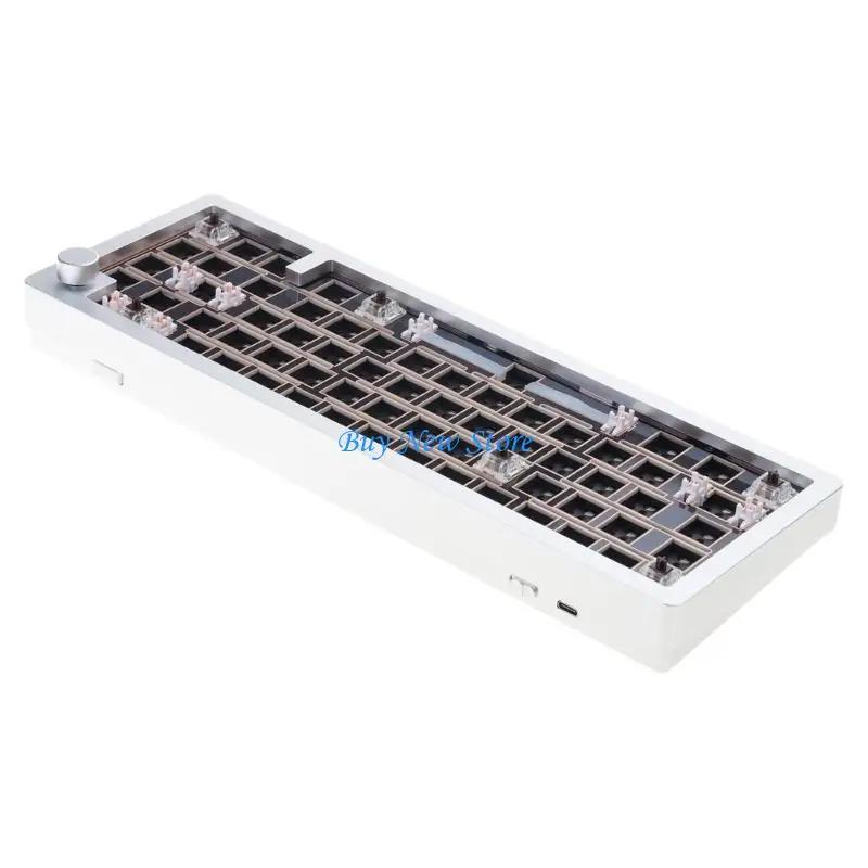 

20CE Ergonomic 60% Mechanical Keyboard Base LED Lighting Multifunctional Keyboard
