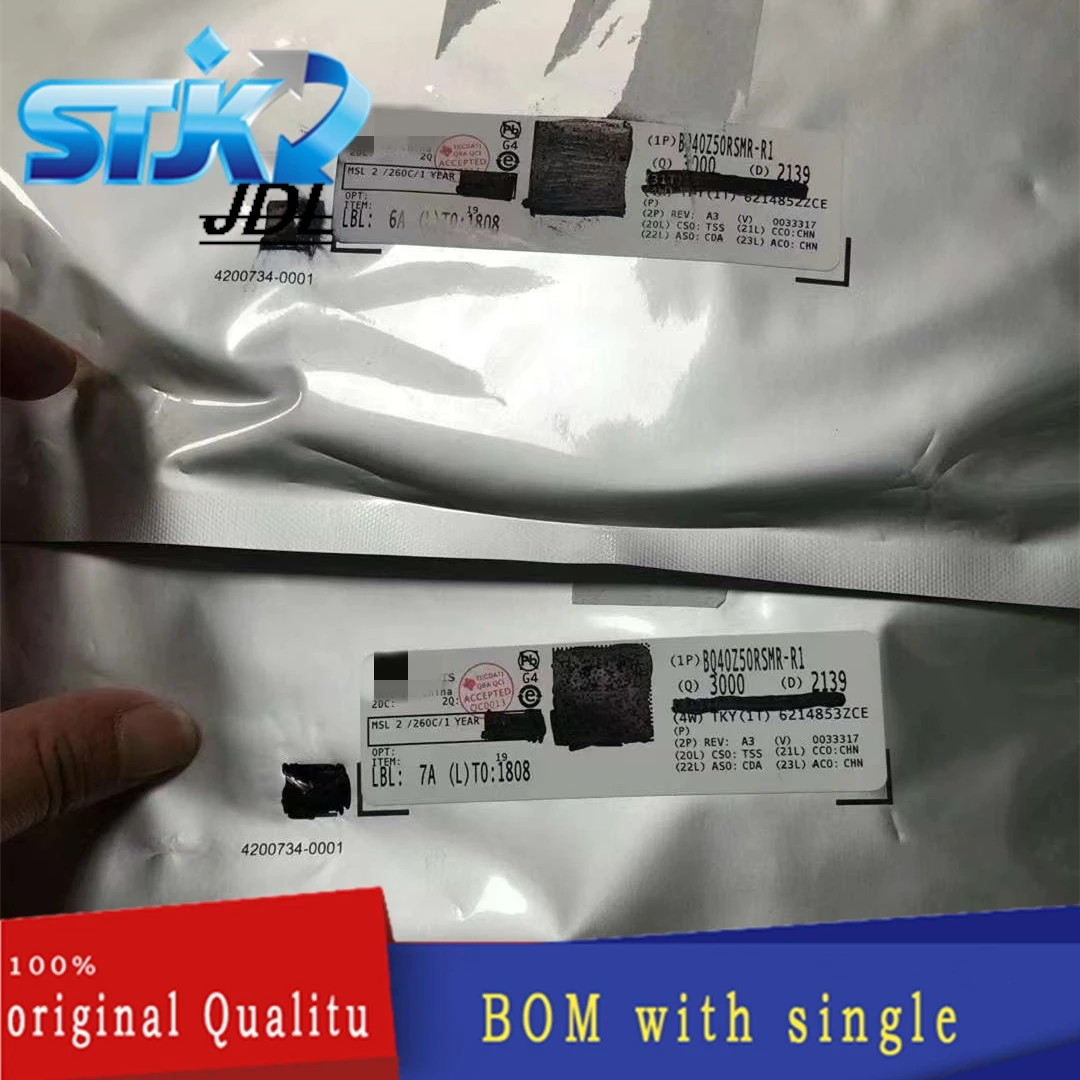 IC Interface-serializador, Solution Series, Novo, Original, Não Só Vendas e Reciclagem Chip, BQ40Z50RSMR-R1, VQFN32, DC2021, 1Pc
