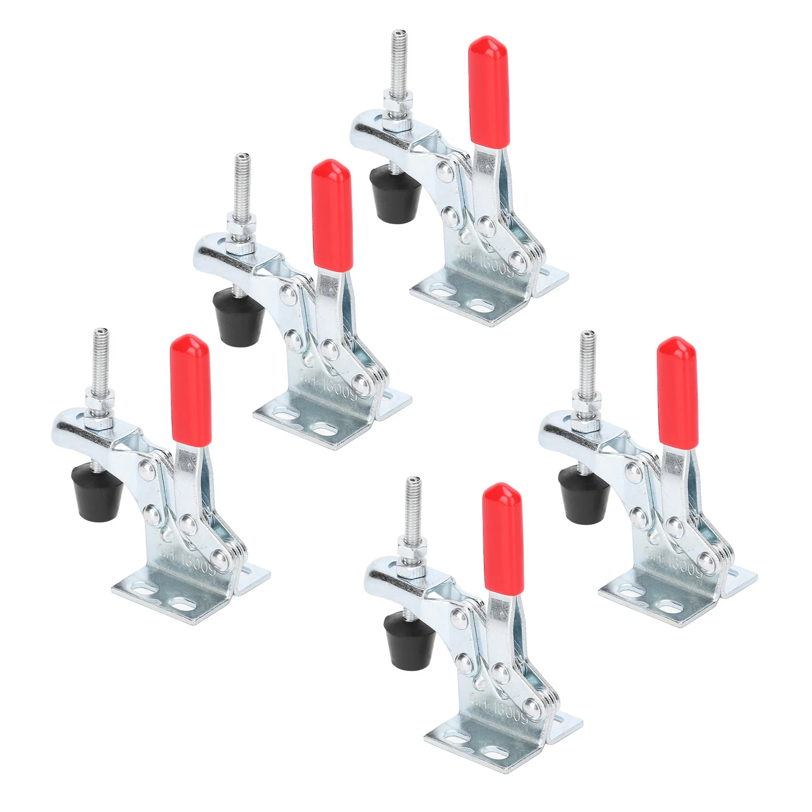D9 5Pcs QuickRelease Toggle Clamp Vertical Fixture Fastening Workholding Tool 30kg Clamping Force Horizontal Vertical Clamp