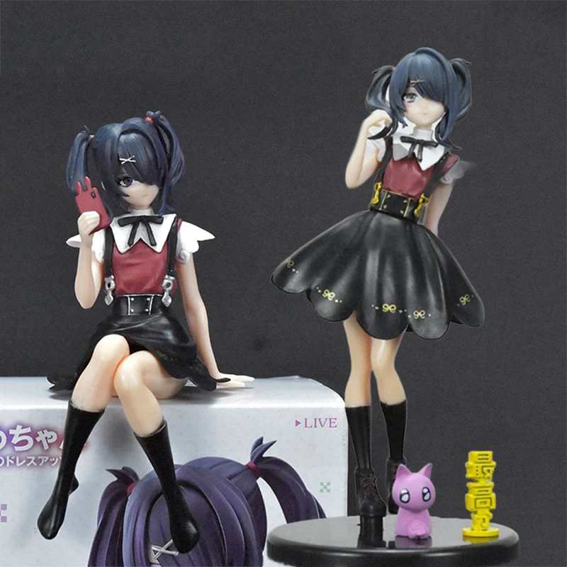

Anime Kawaii Ame-chan Figurine Needy Girl Overdose Manga Figure Rain Action Figures Instant Noodles Dolls PVC Collectible Toys