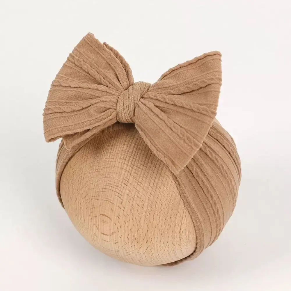 

Sweet Bow Baby Headband Korean Style Turban Infant Hairband Hair Accessories Flower Elastic Hair Hoop Princess Girls