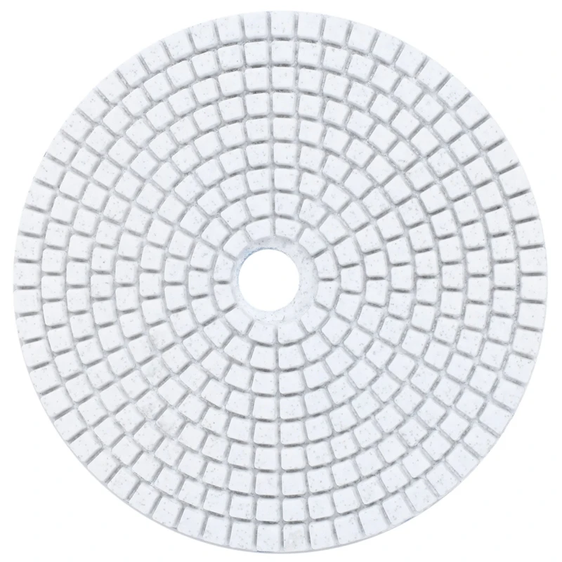 

5 шт. 5 дюймов 125 мм влажные Алмазные полировальные колодки мраморный гранит Grits 50