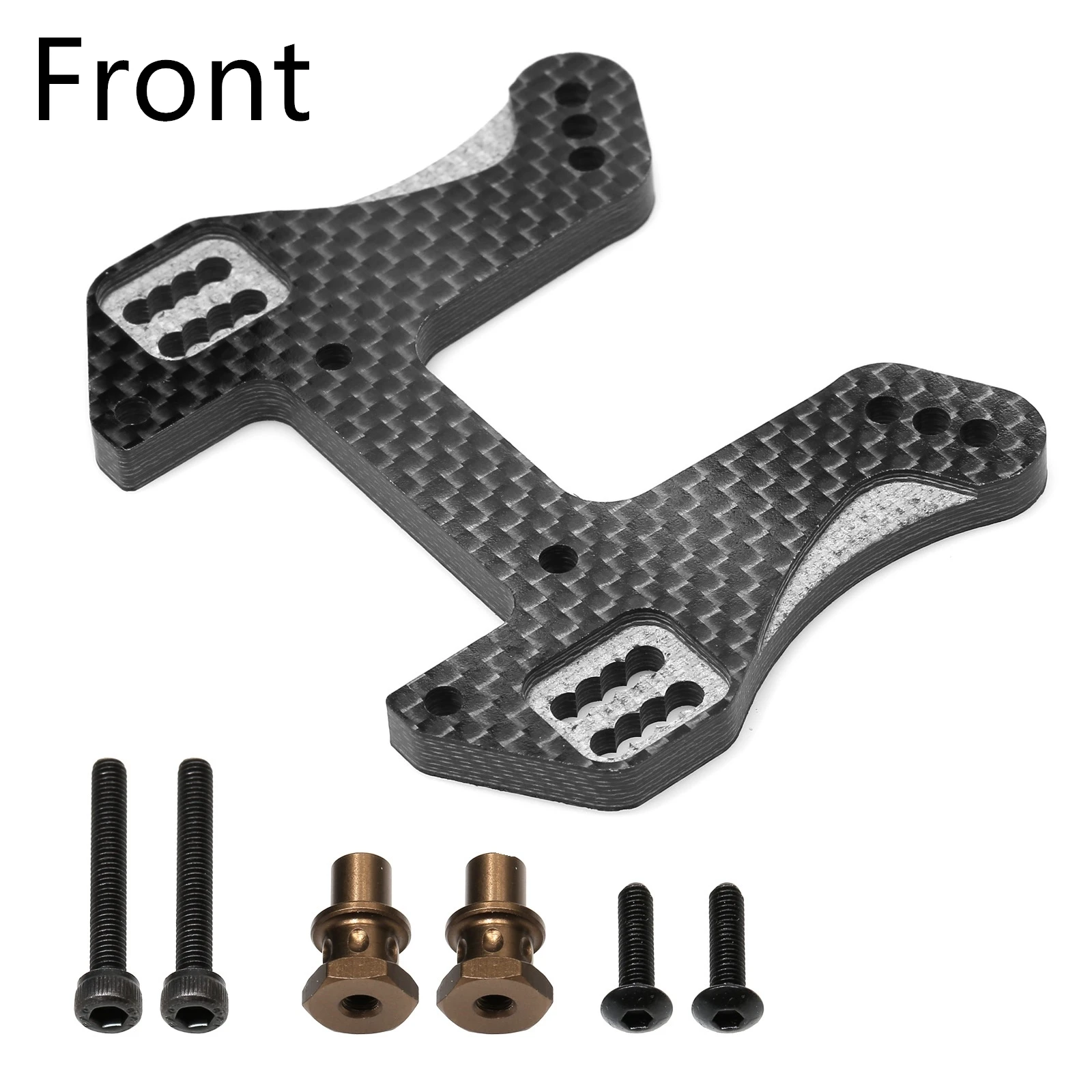 Carbon Fiber Front & Rear Shoc - Crepe Pan Carbon review and price