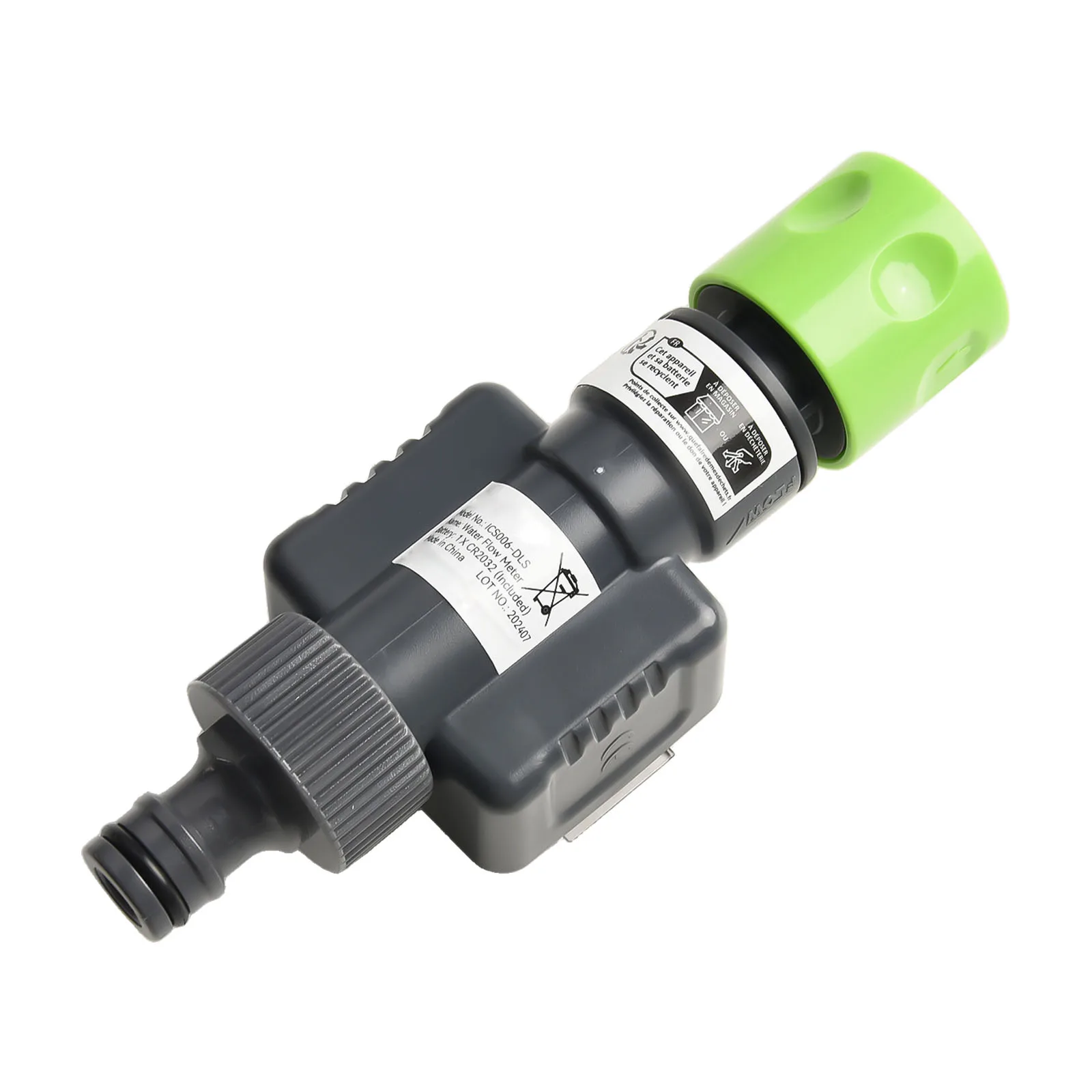 

Monitoring Sensor Water Flow Measurement Plastic Construction Easy Install Water Flow Sensor Easy Installation Color Green