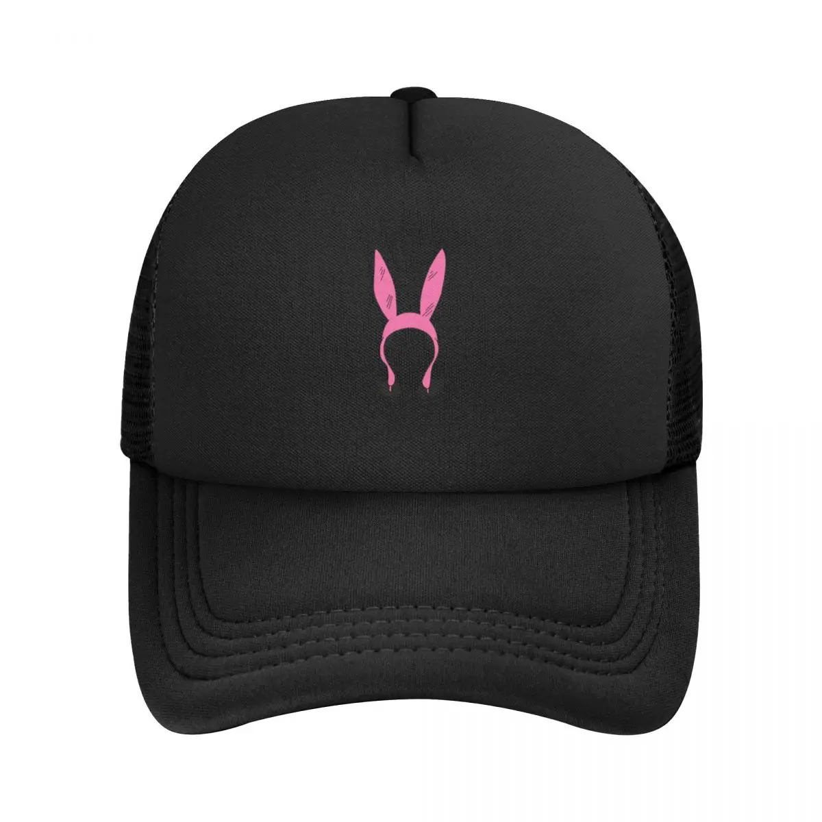 

Louise Bunny Ear Hat with hair Baseball Cap Beach Bag Rave Women's Hats For The Sun Men's
