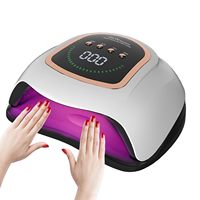 Powerful UV LED Nail Lamp For Manicure Professional Nail Dryer 72 LEDs Gel Polish Drying Lights Motion Sensing Manicure Pedicure