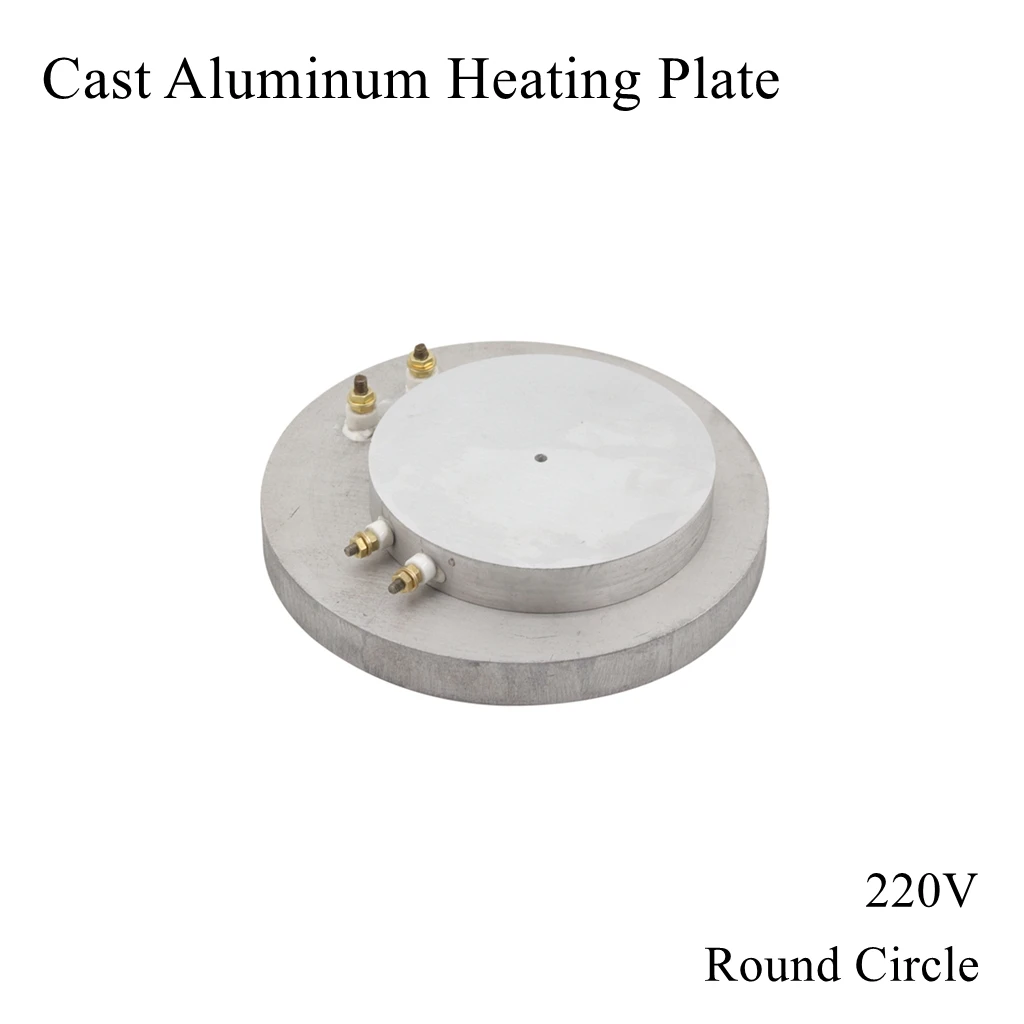 Round Circle Cast Aluminum Heating Plate High Temperature Electric Band Heater Pad Mat Board Press Machine Extruder Laminator