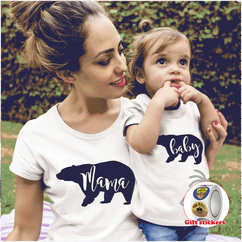 

Mother And Son Matching Shirts Mommy & Me Outfits Daughter Matching Tops Baby Shirts Cute Family Matching Clothing